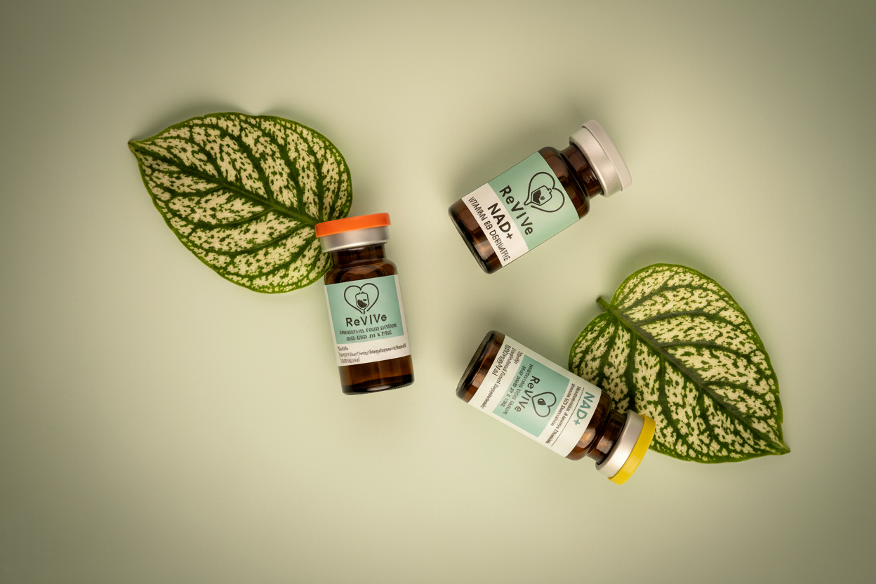 NAD+ IV therapy treatment vial for energy and recovery support