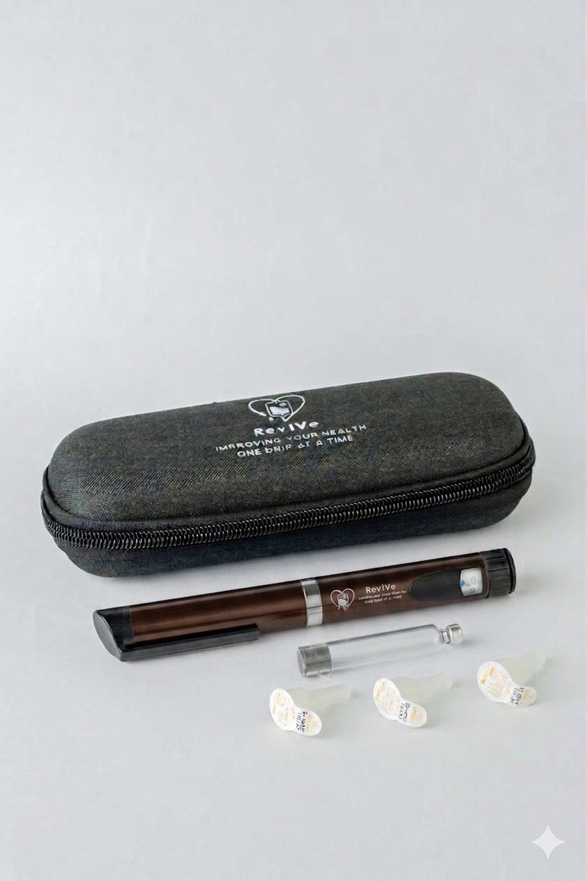 DSIP 5mg peptide DSIP 5mg peptide vial and injection pen by RevIVe