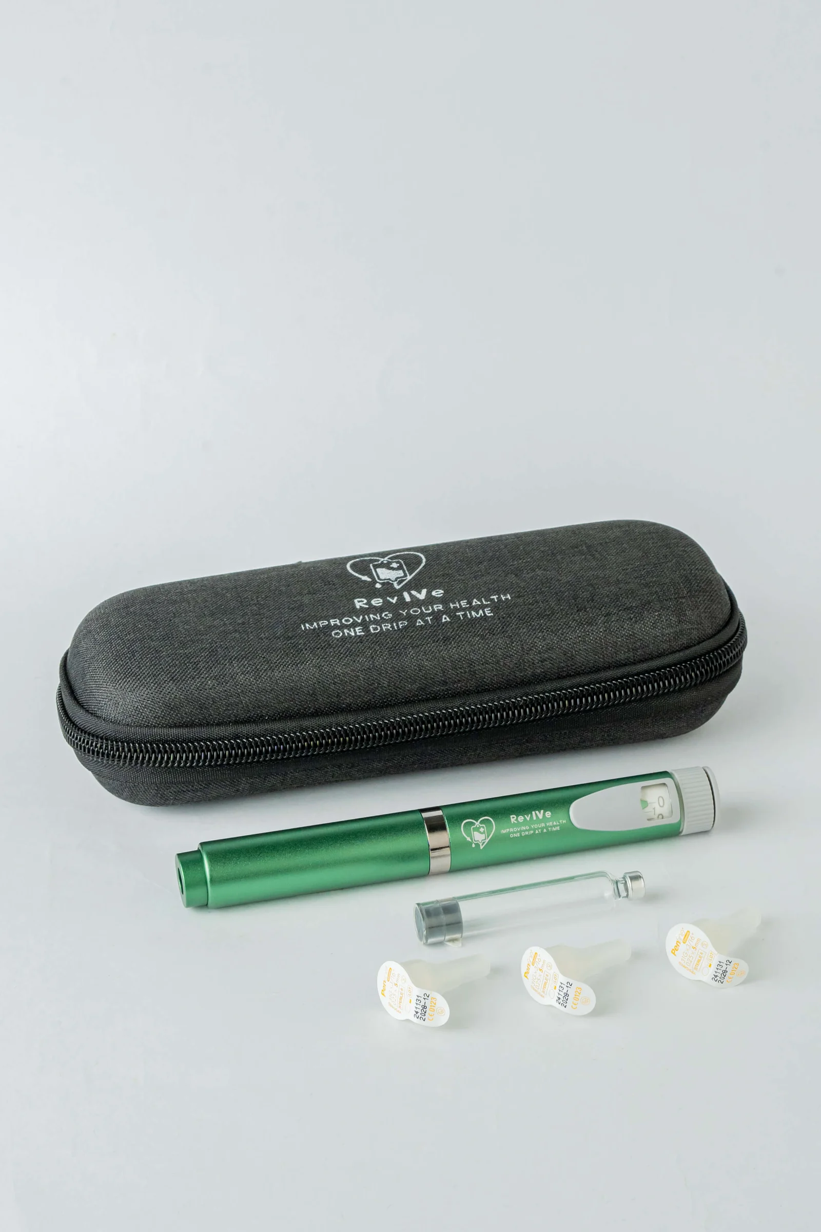 SFS01623 BPC-157 15mg peptide vial and injection pen by RevIVe