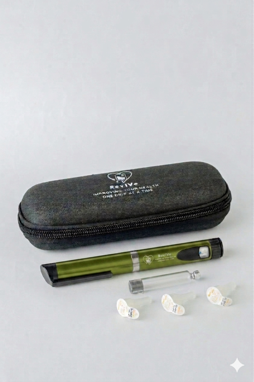 SS31 150mg peptide vial and injection pen by RevIVe SS31 150mg peptide vial and injection pen by RevIVe