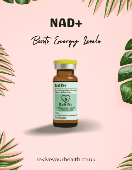NAD+ infusion for energy and recovery